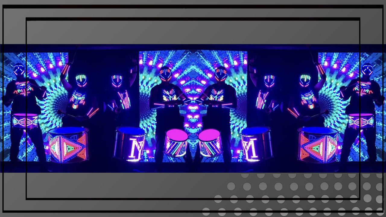 BATUCADA LED – SHOWS BATUCADAS Y COMPARSAS PARA EVENTOS FIESTAS — Imagen 1