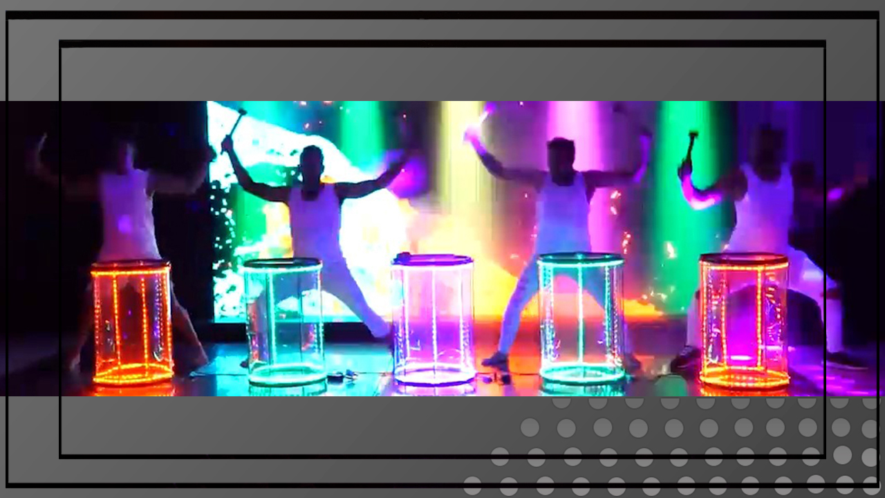 PERCUSION LED – ENTRADAS APARICIONES MAGICAS SHOWS EVENTOS 15 AÑOS —…