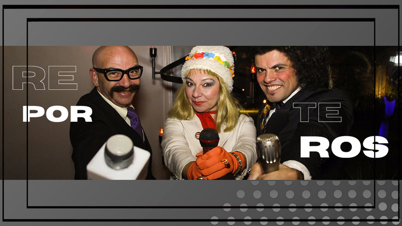 REPORTEROS LOCOS – SHOWS PARA RECEPCION DE FIESTAS Y EVENTOS — Imagen 1
